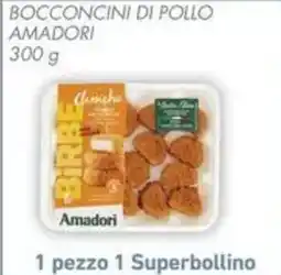 Conad Bocconcini di pollo Amadori offerta