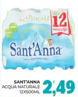Eté Sant'anna acqua naturale offerta