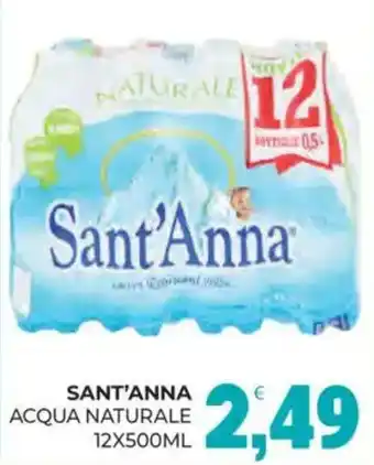 Eté Sant'anna acqua naturale offerta