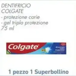 Conad Dentifricio colgate offerta