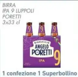 Conad Birra ipa 9 luppoli poretti offerta
