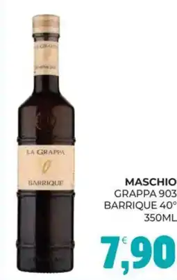 Eté Maschio grappa 903 barrique 40° offerta