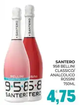 Eté Santero 958 bellini classico/ analcolico rossini offerta
