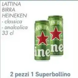 Conad Lattina Birra Heineken offerta