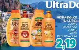 Eté Garnier ultra dolce balsamo, shampoo offerta