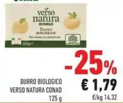 Conad Burro biologico Verso Natura Conad offerta