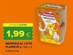 Tigre Merenda al latte PLASMON offerta
