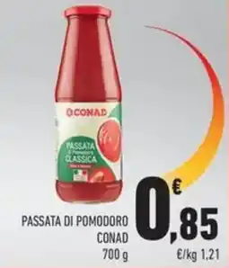 Conad Passata di pomodoro Conad offerta