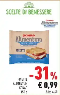 Conad Finette Alimentum Conad offerta