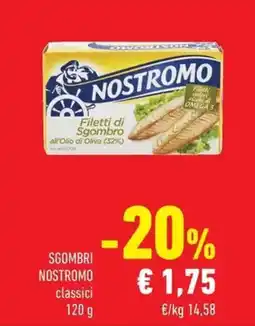 Conad Sgombro nostromo classici offerta