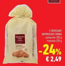 Conad 5 croissant Sapori&idee conad offerta