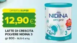 Tigre Latte di crescita polvere NIDINA 3 offerta