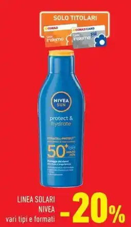 Conad Linea solari Nivea offerta