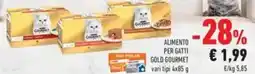Conad Alimento per gatti gold gourmet offerta