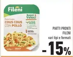 Conad Piatti pronti Fileni offerta