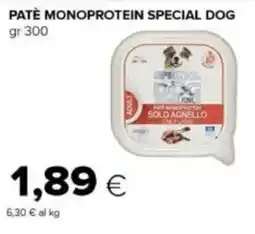Tigre Patè monoprotein special dog offerta