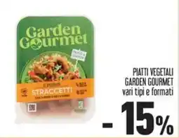 Conad Piatti vegetali Garden Gourmet offerta