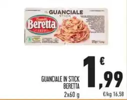 Conad Guanciale in stick Beretta offerta