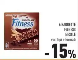 Conad 6 Barrette Fitness Nestle offerta