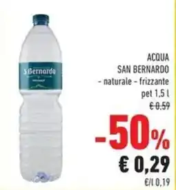 Conad Acqua san bernardo offerta