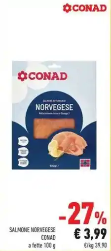 Conad Salmone norvegese conad offerta