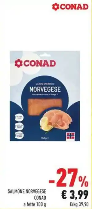 Conad Salmone norvegese conad offerta