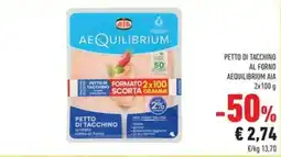 Conad Petto di tacchino al forno aequilibrium aia offerta