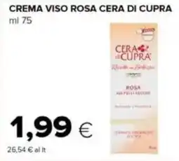 Tigre Crema viso rosa CERA DI CUPRA offerta