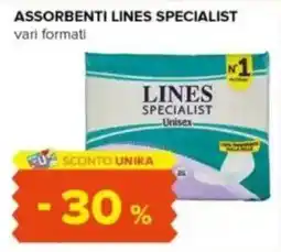 Tigre Assorbenti lines specialist offerta
