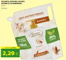 Tigre Ricarica sapone liquido SPUMA DI SCIAMPAGNA offerta