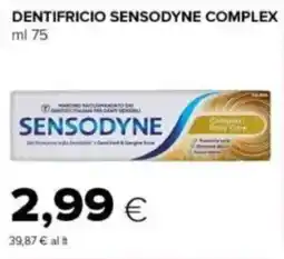 Tigre Dentifricio sensodyne complex offerta
