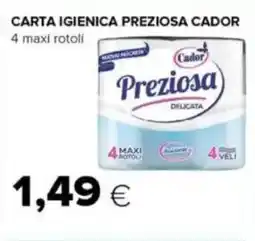 Tigre Carta igienica preziosa CADOR offerta