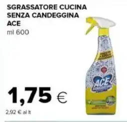Tigre Sgrassatore cucina senza candeggina ACE offerta