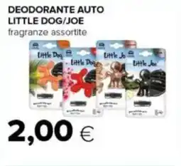 Tigre Deodorante auto little dog/joe offerta