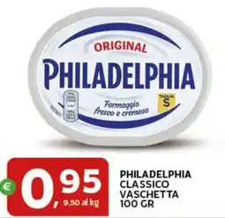 Extra Supermercati Philadelphia classico vaschetta offerta