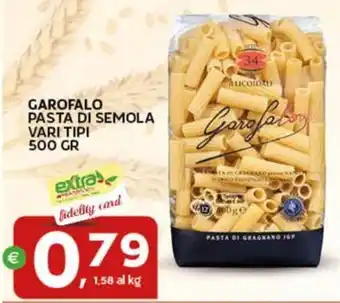 Extra Supermercati Garofalo pasta di semola offerta
