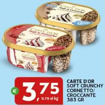 Extra Supermercati Carte d'or soft crunchy cornetto/ croccante offerta