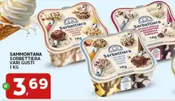 Extra Supermercati Sammontana sorbettiera offerta