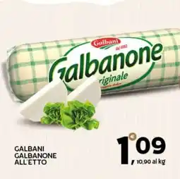 Extra Supermercati Galbani galbanone offerta