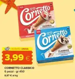 Tigre Algida cornetto classico offerta