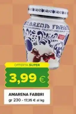 Tigre Amarena fabbri offerta