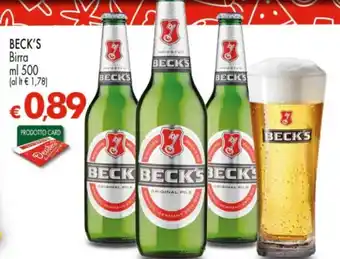 BECK'S Birra