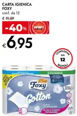 Bennet Carta igienica FOXY offerta
