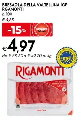 Bennet Bresaola della valtellina igp RGAMONTI offerta