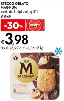 Bennet Stecco gelato MAGNUM offerta