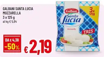 Galbani santa lucia mozzarella