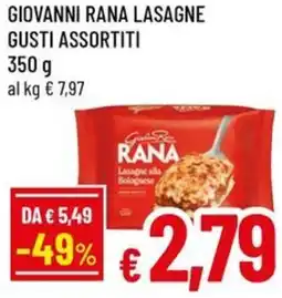 A&O Giovanni rana lasagne offerta