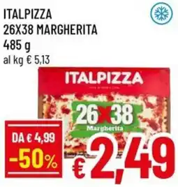 A&O Italpizza 26x38 margherita offerta