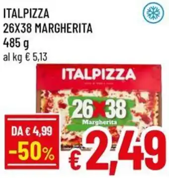 Italpizza 26x38 margherita