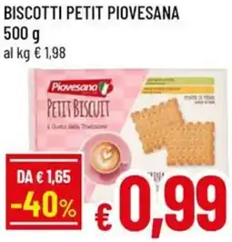 A&O Biscotti petit piovesana offerta